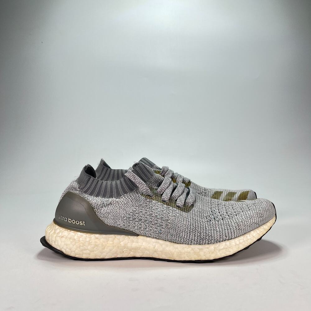 adidas Ultra Boost Uncaged Grey Athletic Running Shoes S80689 Women's Size 8.5